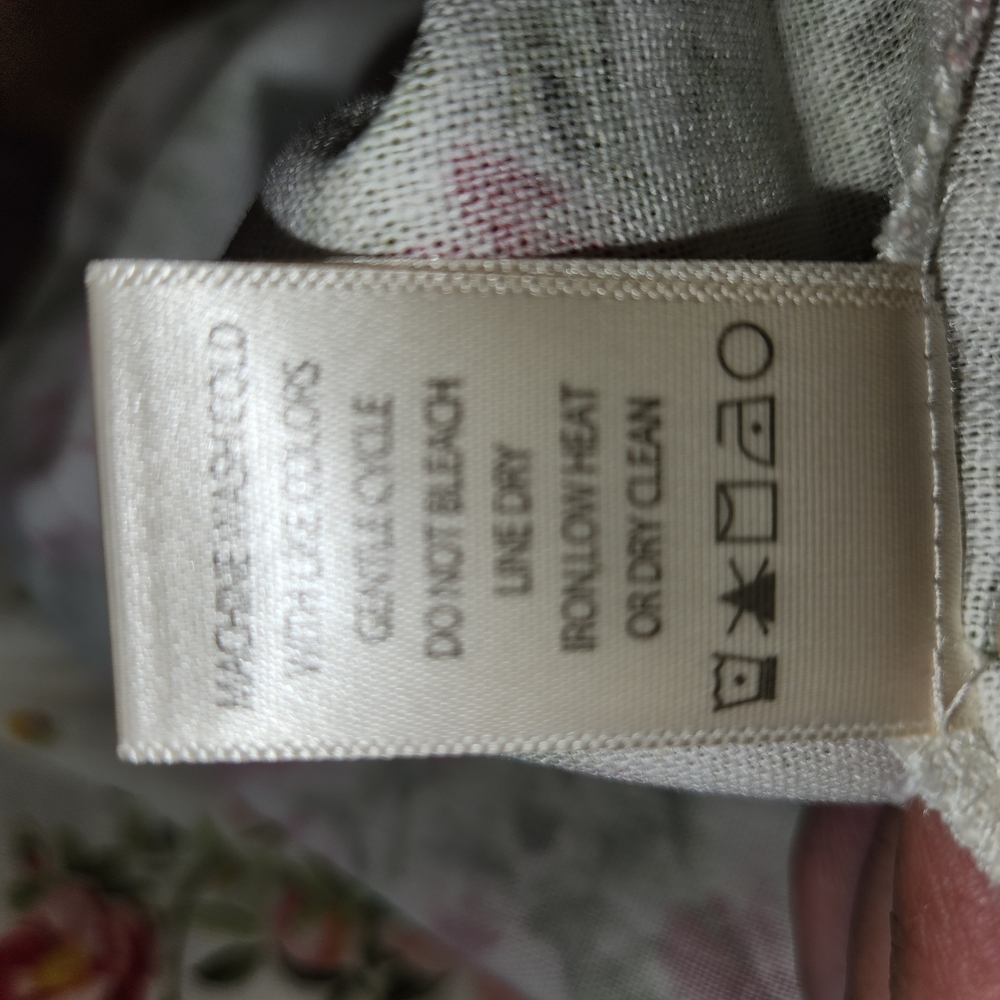 NWT Max Studio Plunge Neck Midi Dress Size S Yellow/Wildflowers Puff Sleeves - Picture 10 of 12